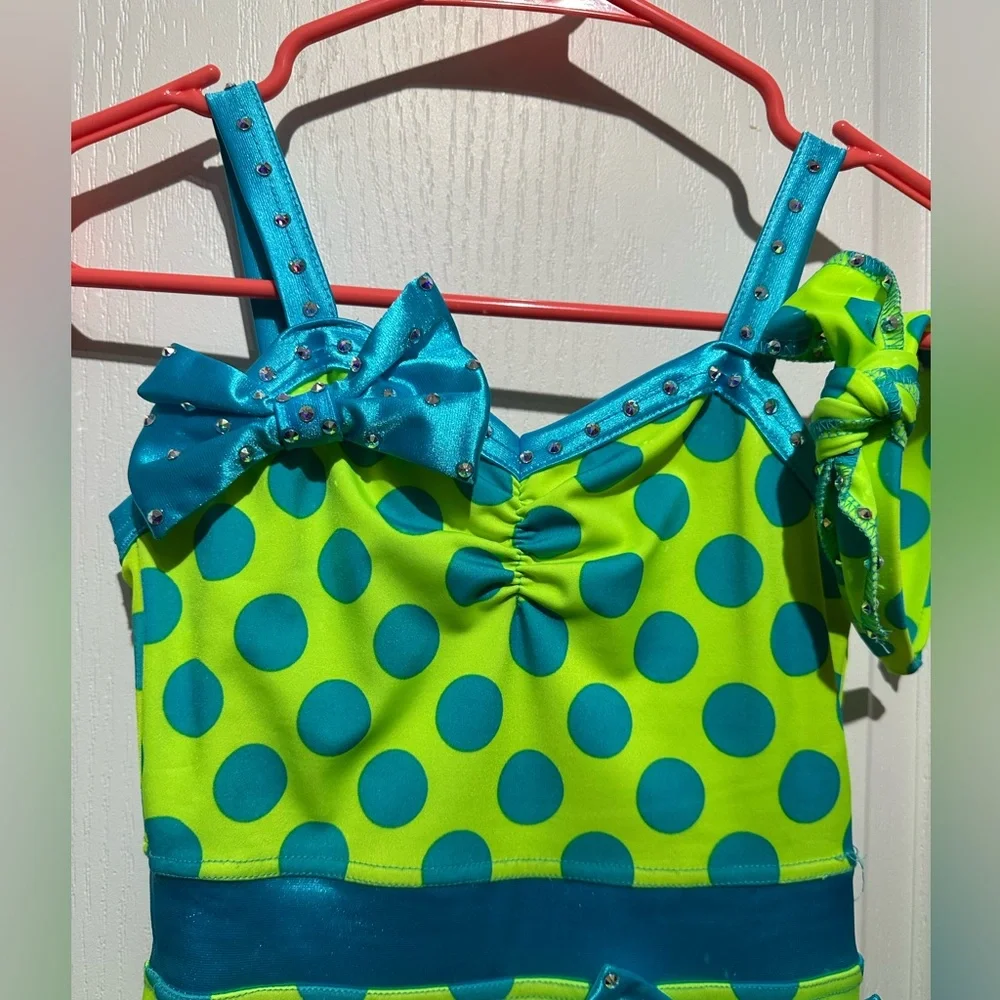 Weissman polka dot dance costume